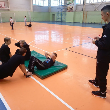 В Первой Нефтегорской школе прошли тестирования по ВФСК "ГТО"