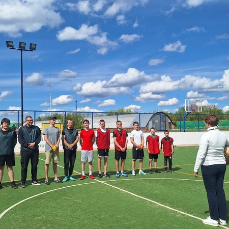 Сегодня в селе Богдановка был проведен турнир по мини-футболу, посвященный 80-летию Великой Победы