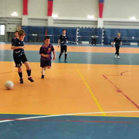 Окружной этап соревнований по футзалу "Кожаный мяч"