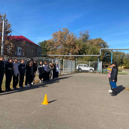 Во вторник и среду в школе с. Утёвка проводилось тестирование учащихся по нормативам ГТО