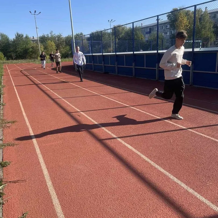 Тестирование школьников ГТО.