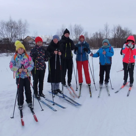 Лыжная прогулка