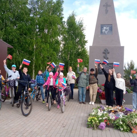 Праздничный велопробег, посвящённый Дню Победы