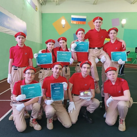 Смотр настоящих патриотов, будущих защитников Отечества!