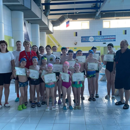 Юный пловец