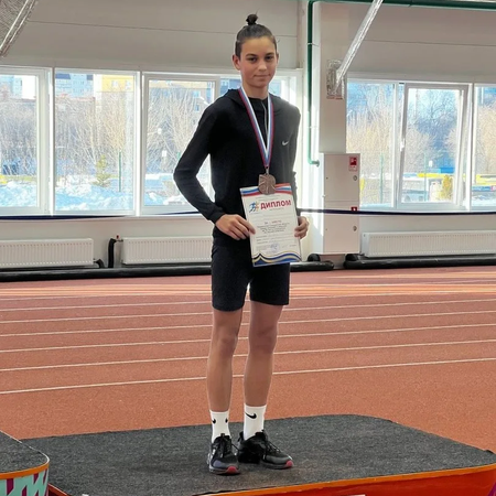 Второй день первенства Самарской области по лёгкой атлетике среди юношей и девушек принёс нам снова медаль!