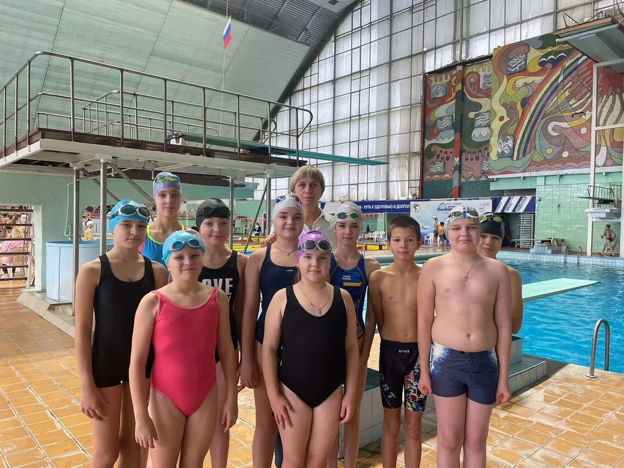 Областные соревнования по плаванию в г.Тольятти