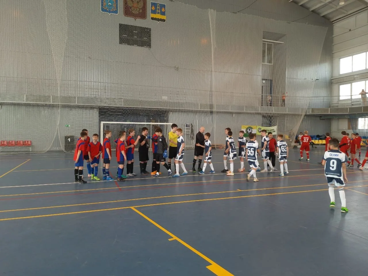 Матч первенства Самарской области по футзалу среди юношей