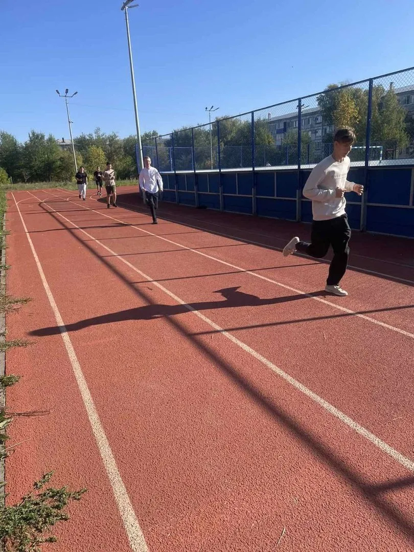 Тестирование школьников ГТО.