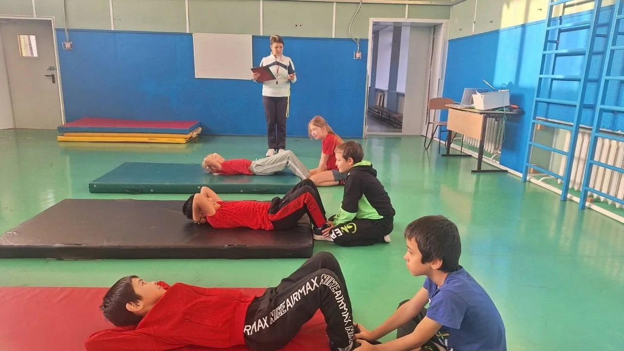 Очередное тестирование в рамках Всероссийского физкультурно-спортивного комплекса "ГТО".