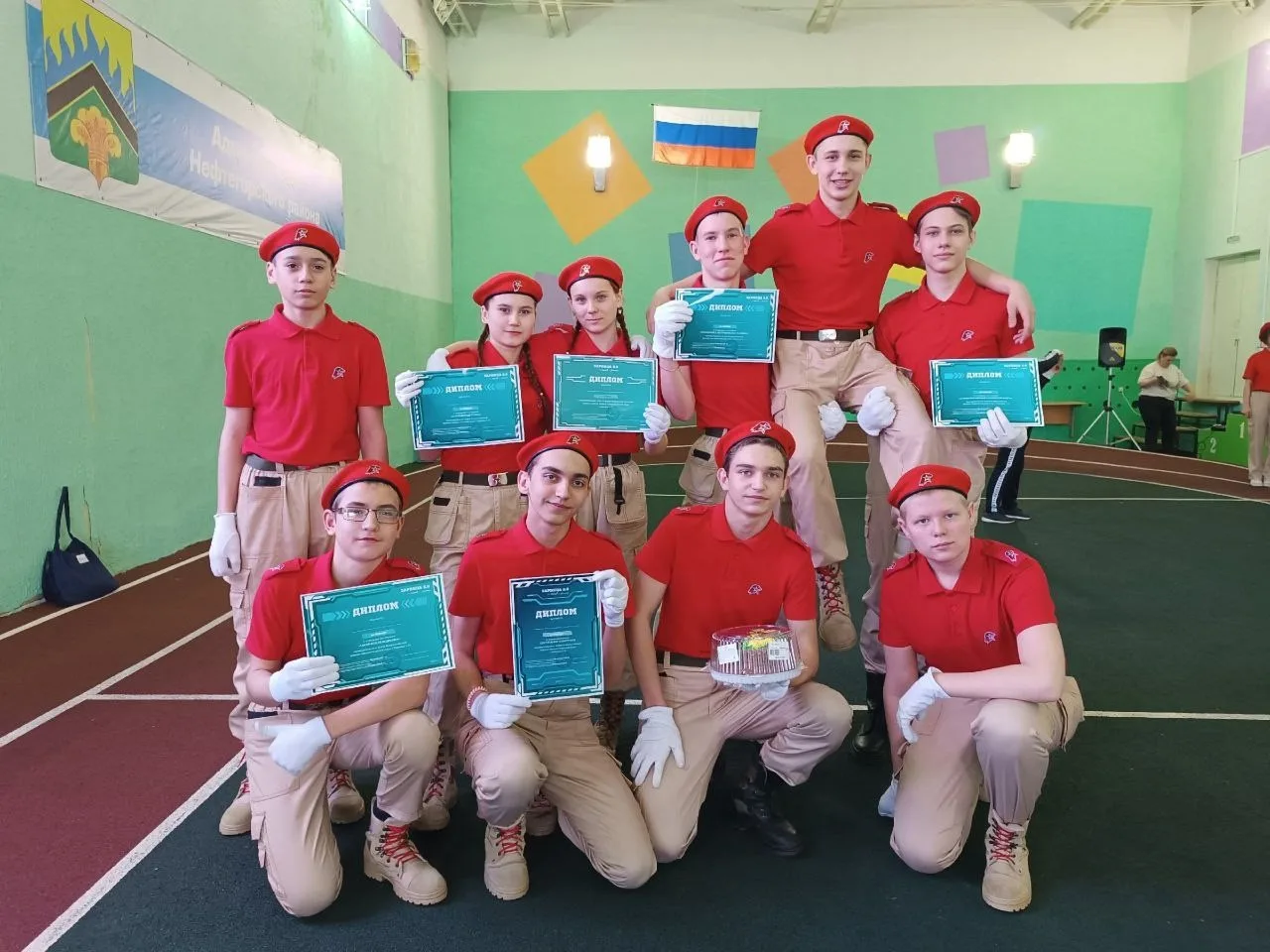 Смотр настоящих патриотов, будущих защитников Отечества!