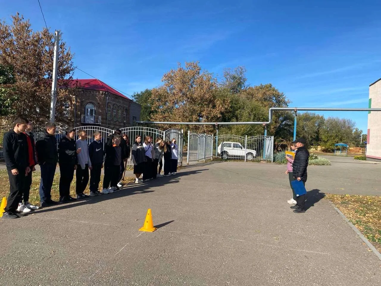 Во вторник и среду в школе с. Утёвка проводилось тестирование учащихся по нормативам ГТО