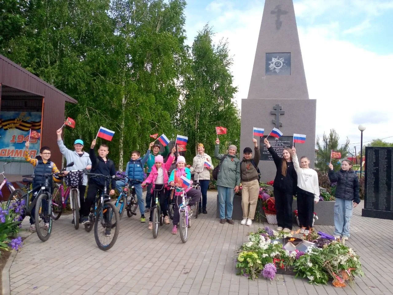 Праздничный велопробег, посвящённый Дню Победы