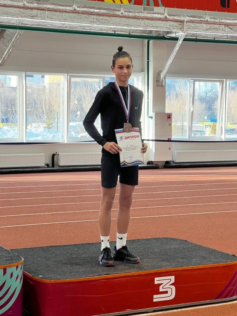 Второй день первенства Самарской области по лёгкой атлетике среди юношей и девушек принёс нам снова медаль!