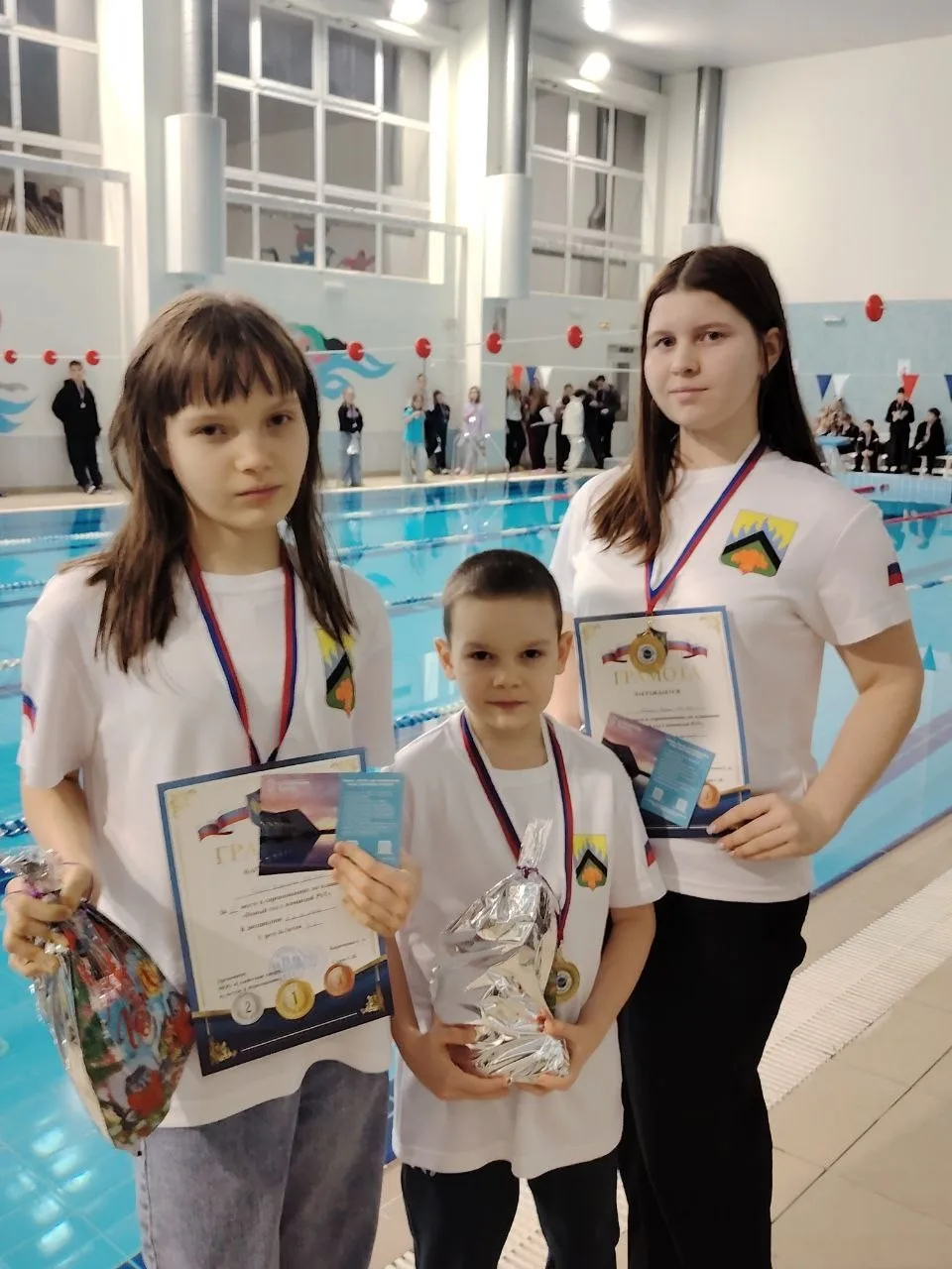 Новогодние соревнования по плаванию в Похвистнево