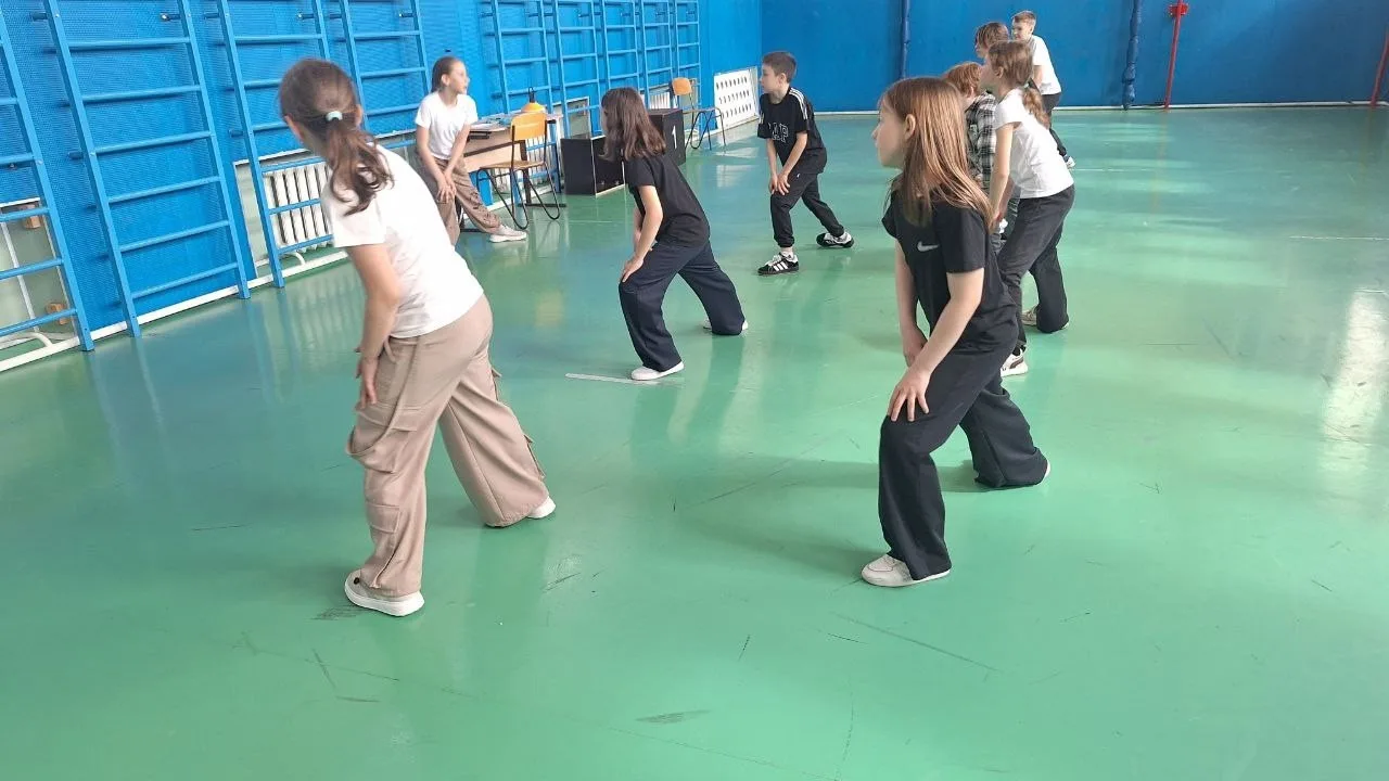 Сегодня в школе с. Богдановка ребята сдавали нормативы ВФСК «ГТО»