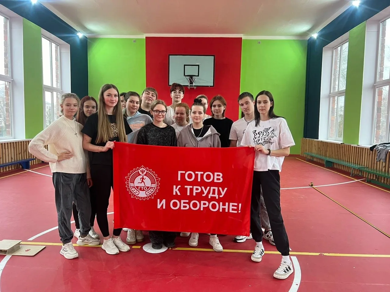 Студенты Нефтегорского Государственного Техникума сдают нормативы ГТО! 🏃💪