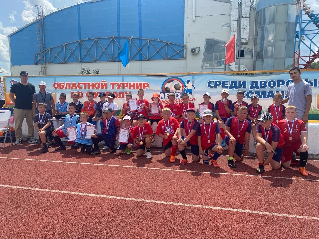 муниципальный этап турнира «Лето с футбольным мячом»